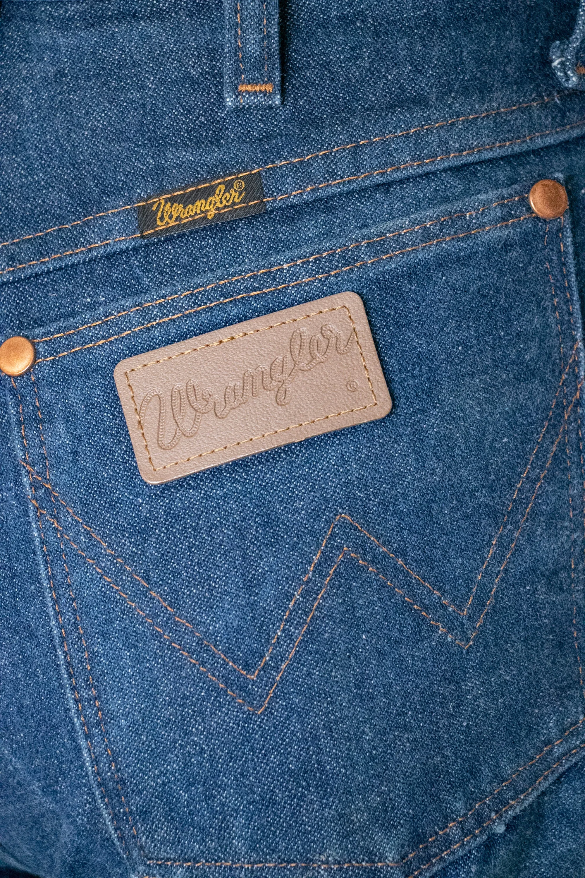 1990s Wrangler Jeans Cotton Denim 27" x 36"