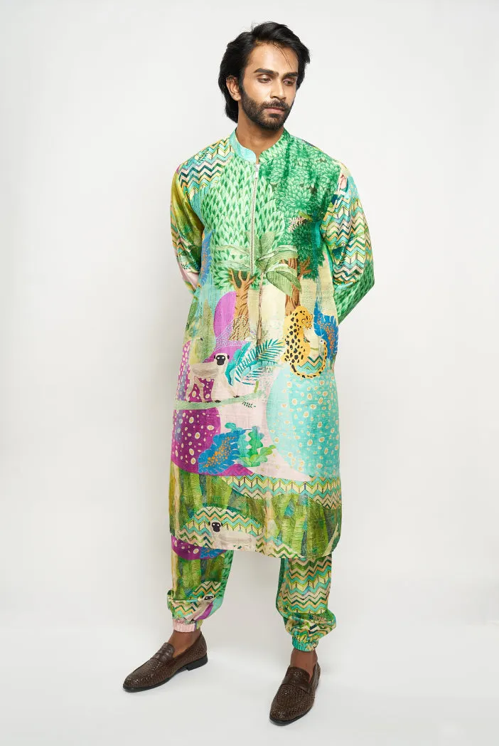 Alan Kuno Bomber and Jogger Set