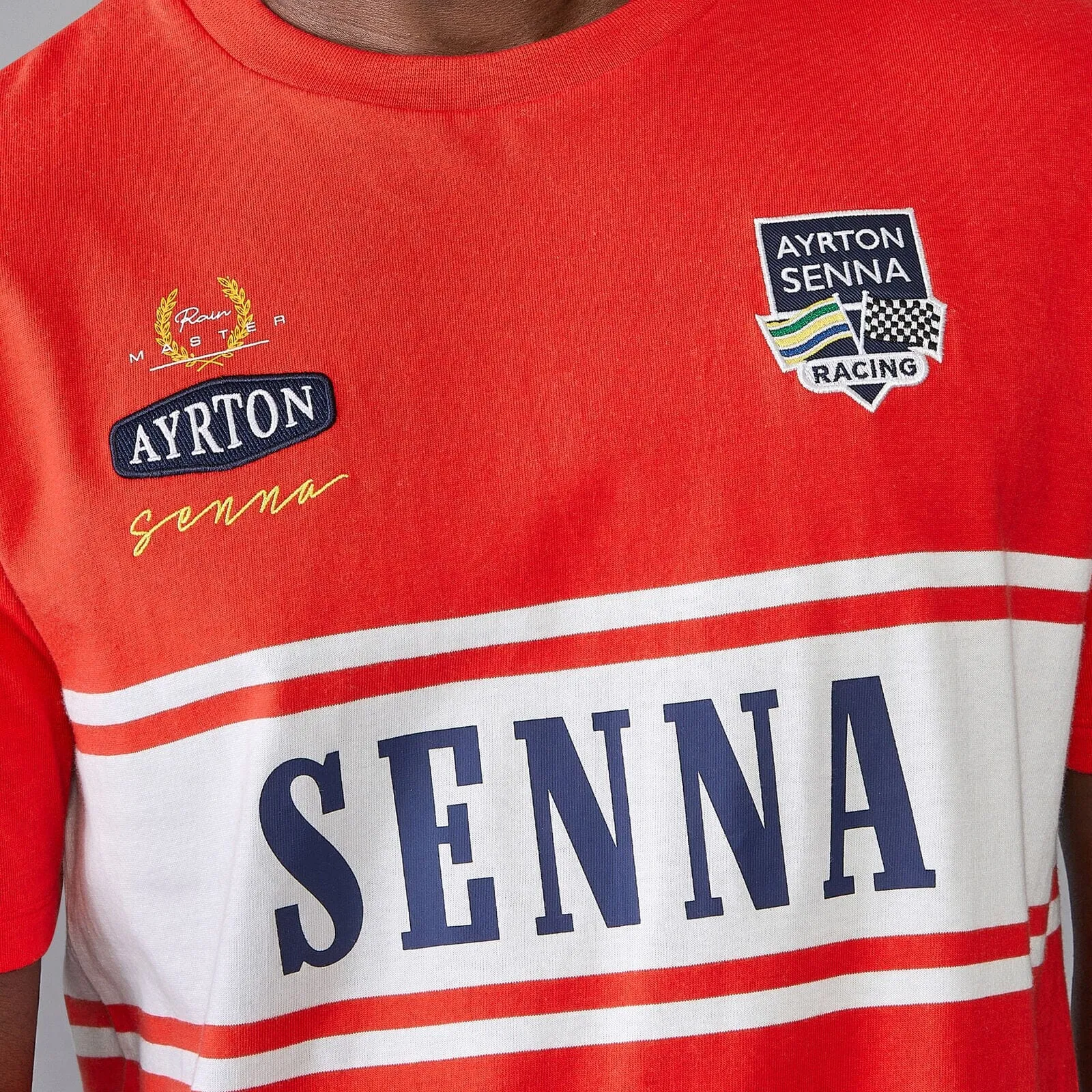 Ayrton Senna Men's Legacy T-Shirt - Red