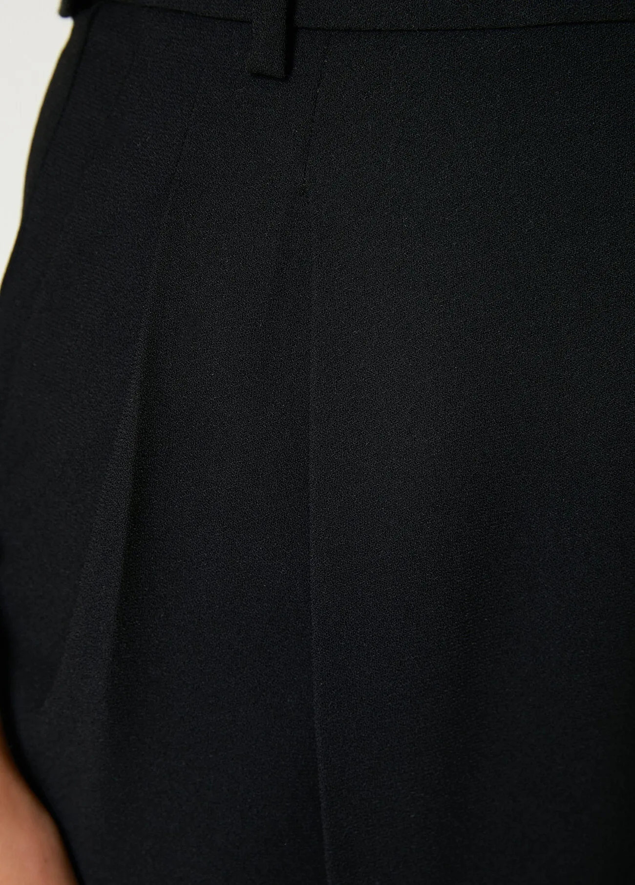 Beymen Club Crepe Palazzo Trousers Black