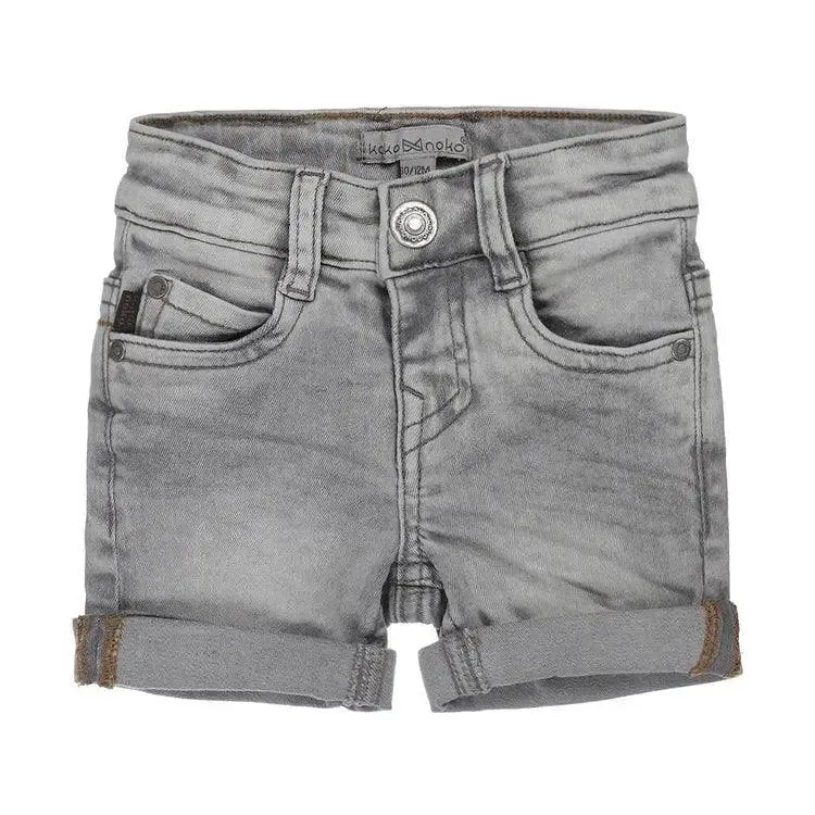 Boys Jeans Short Light Grey | Koko-Noko