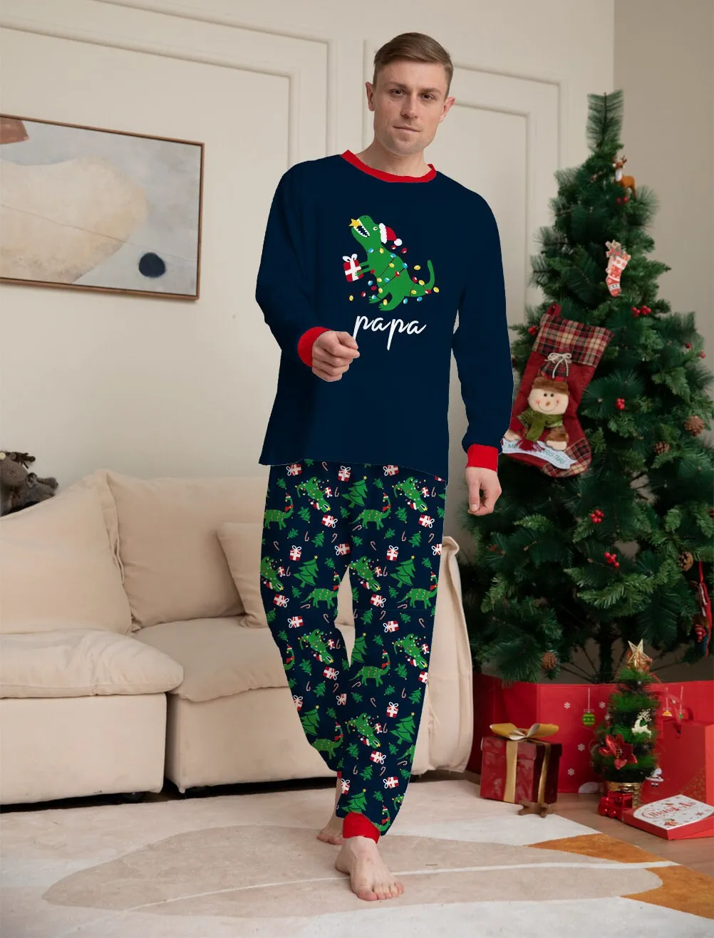 Christmas Family Matching Set and Christmas Party Outfits for Dad Mom Kids
