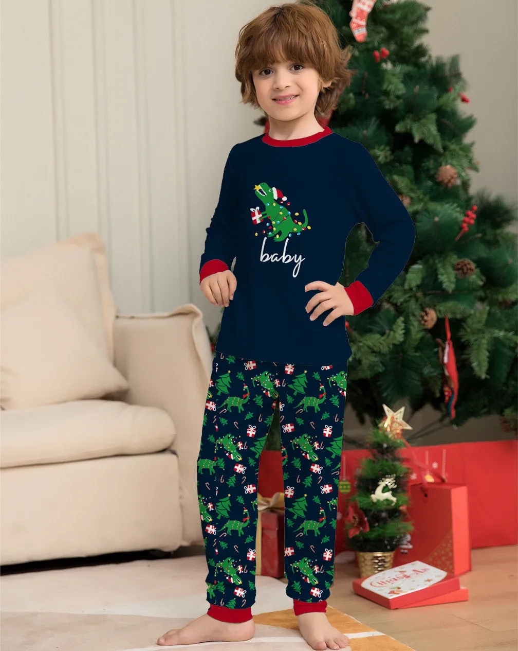 Christmas Family Matching Set and Christmas Party Outfits for Dad Mom Kids