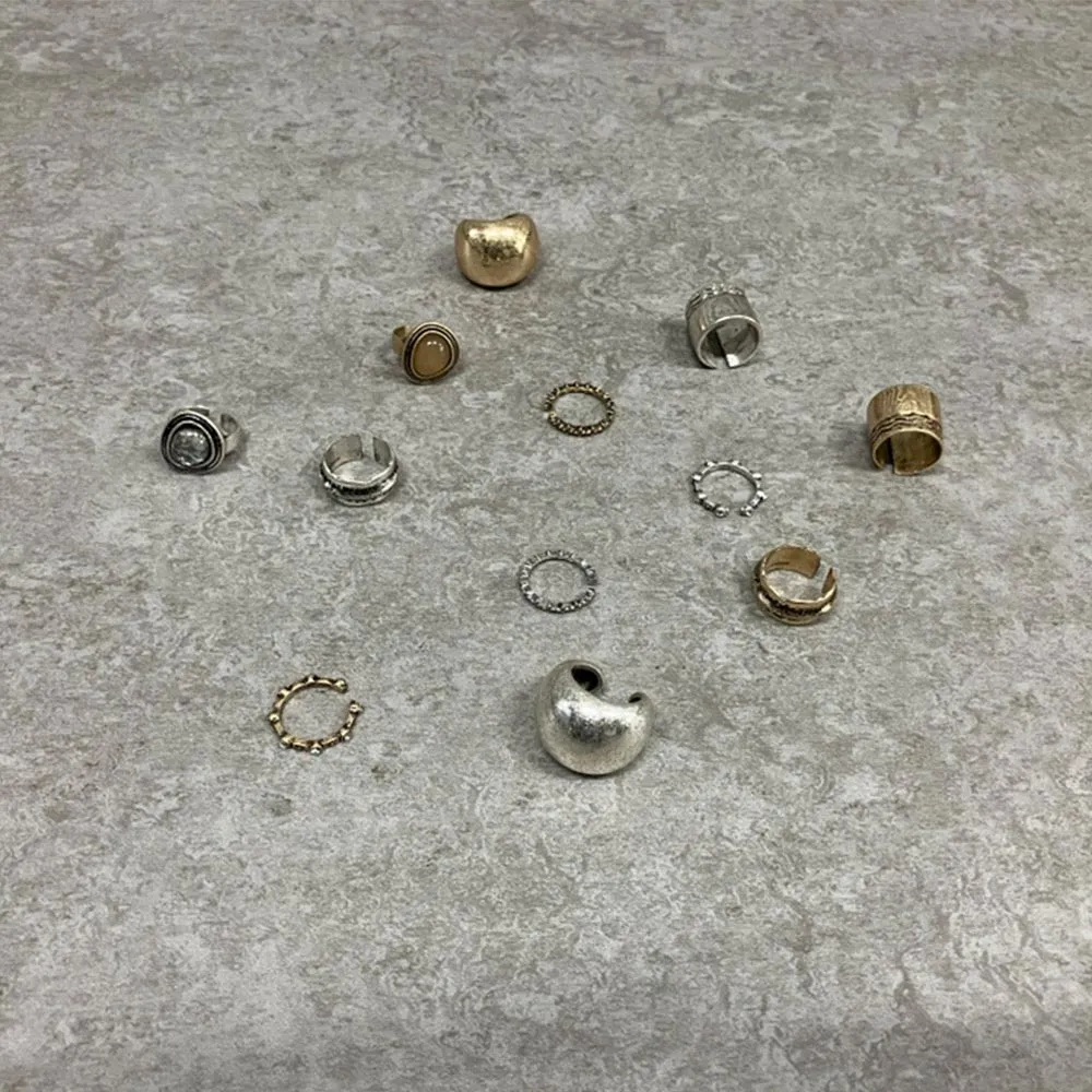 Chunky Dome Open Pinky Ring