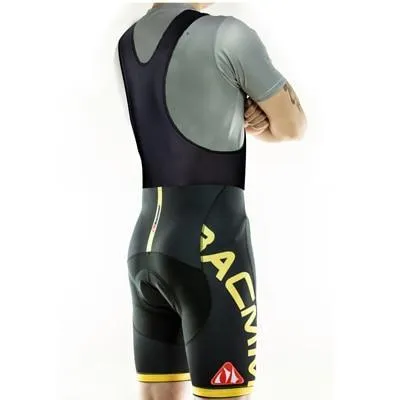 Classic Bib Shorts Black Yellow
