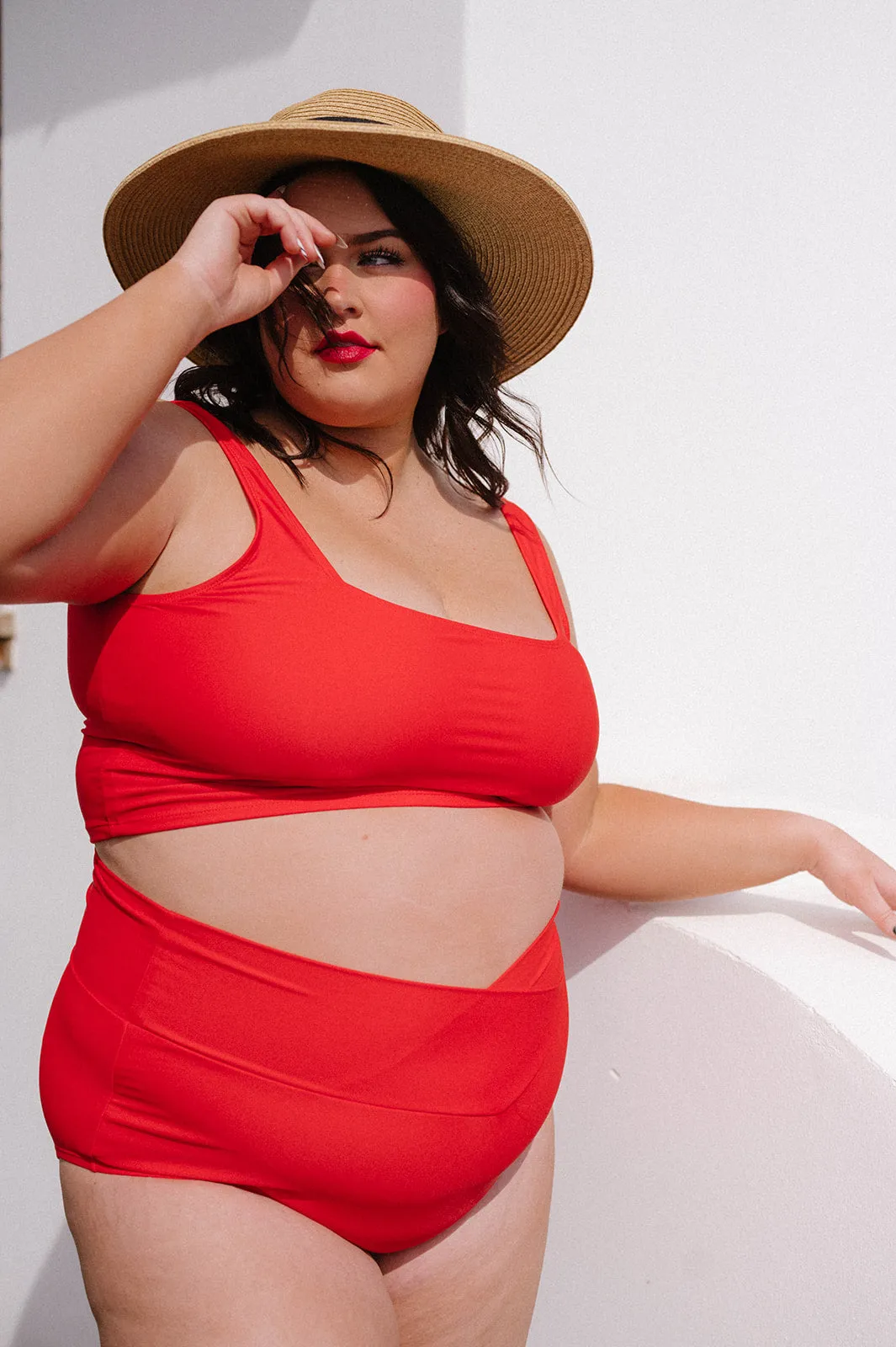 Coast Top | Poppy Red
