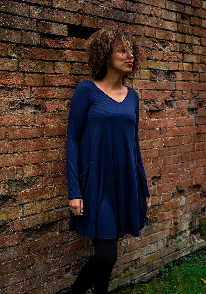 Dez Navy A Line Tunic