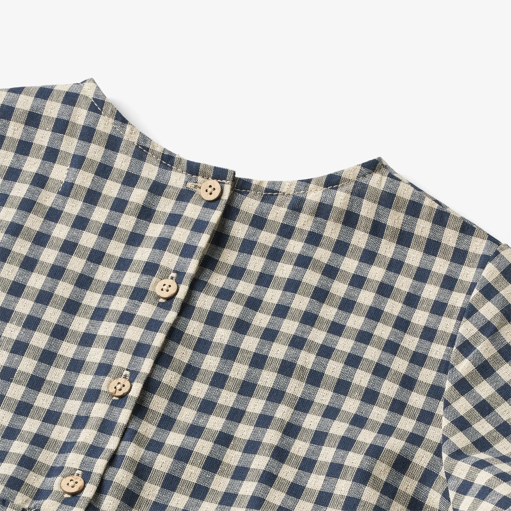Dress S/S Ayse - blue check