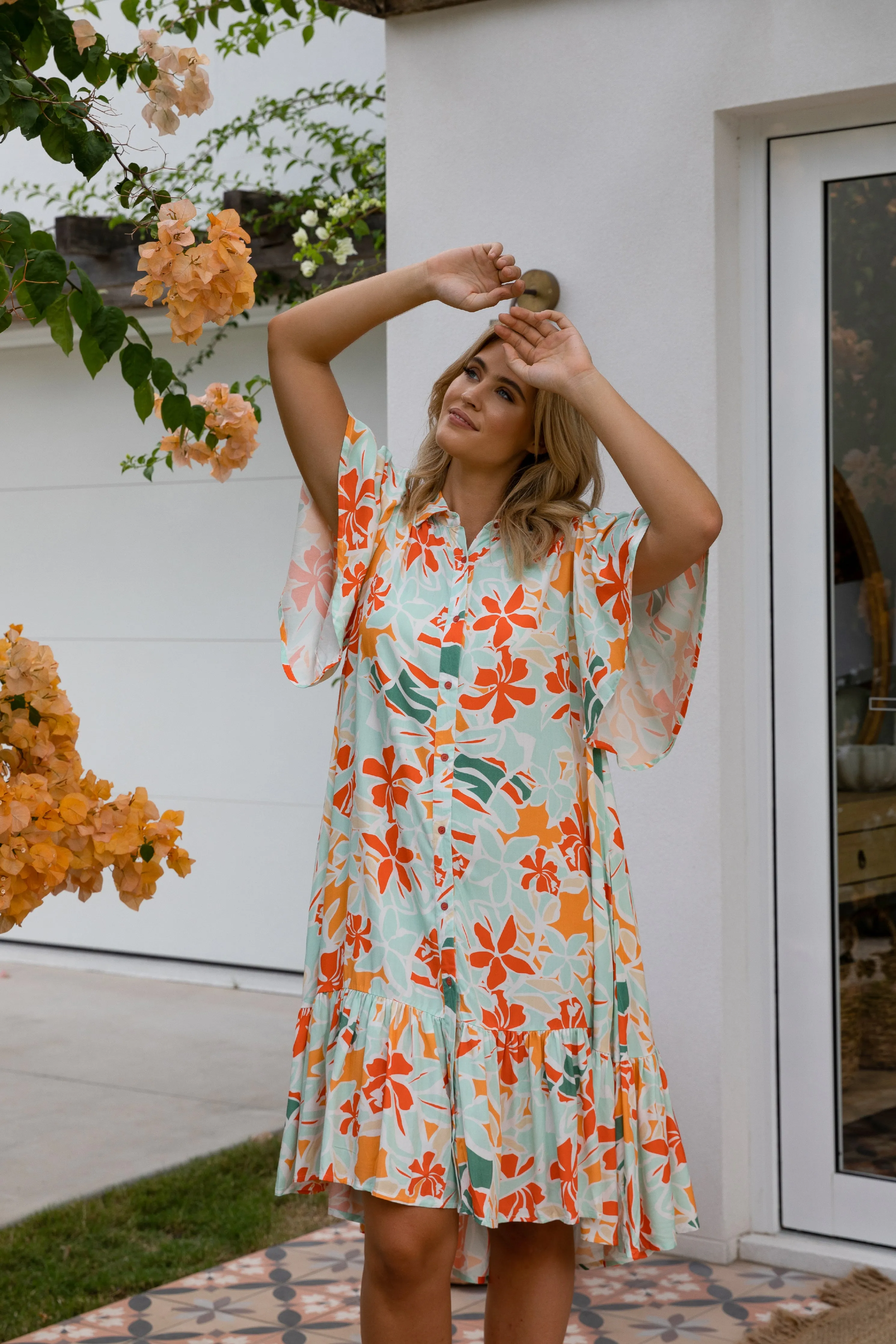 FINAL SALE Capri Dress in Palmero