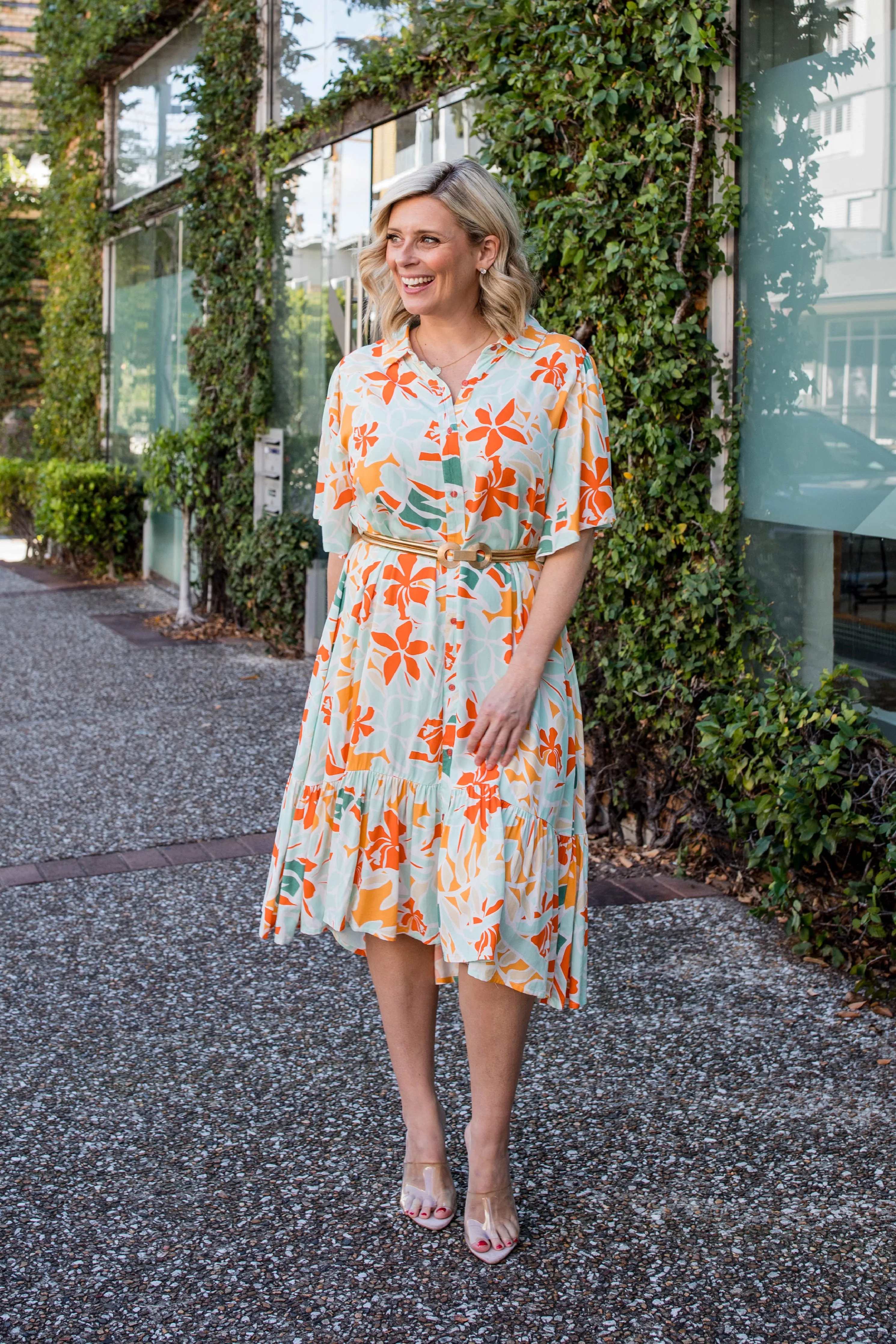 FINAL SALE Capri Dress in Palmero