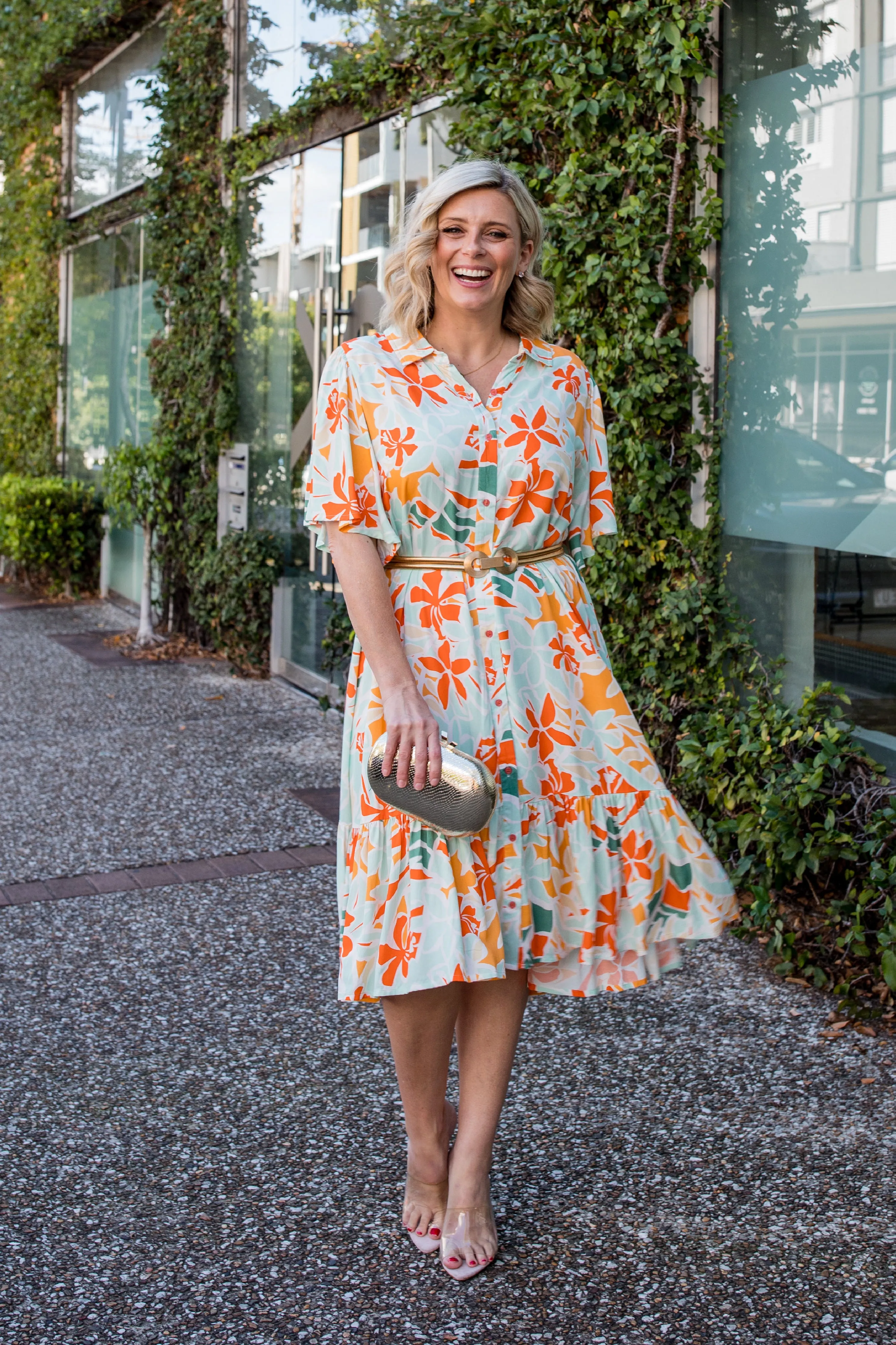 FINAL SALE Capri Dress in Palmero