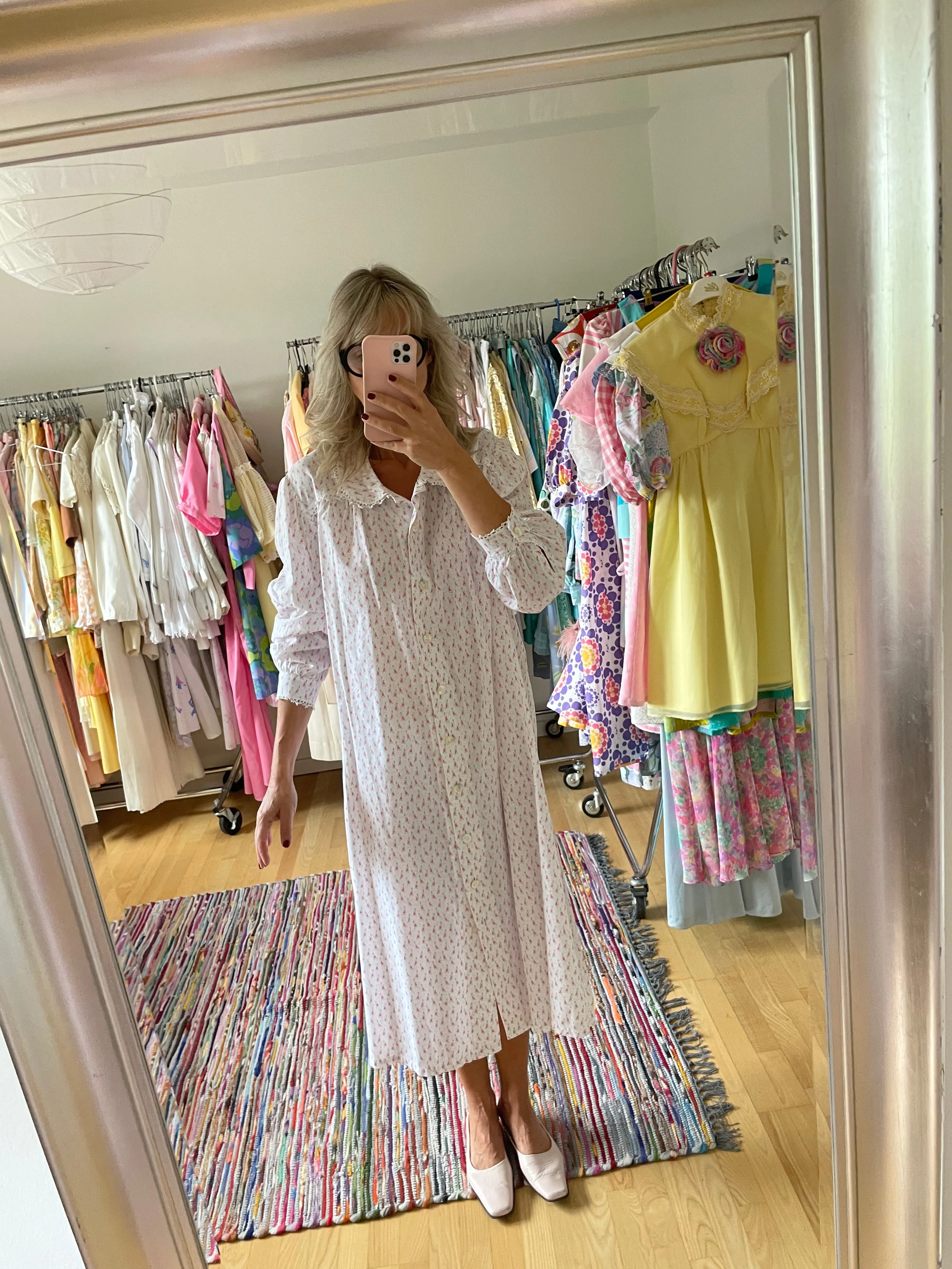 Floral Print A-line Dress