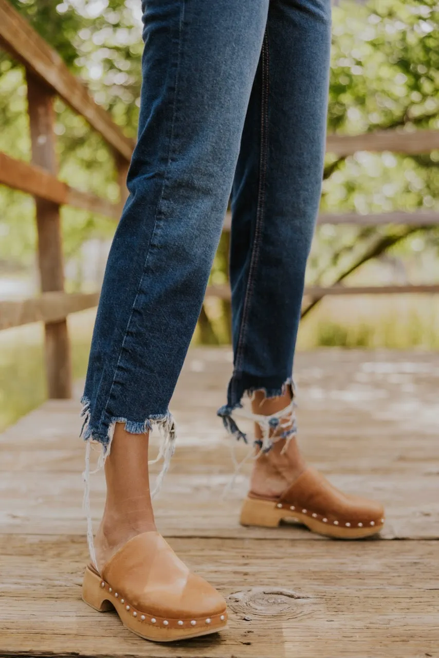 Free People Maggie Mid-Rise Straight Jeans