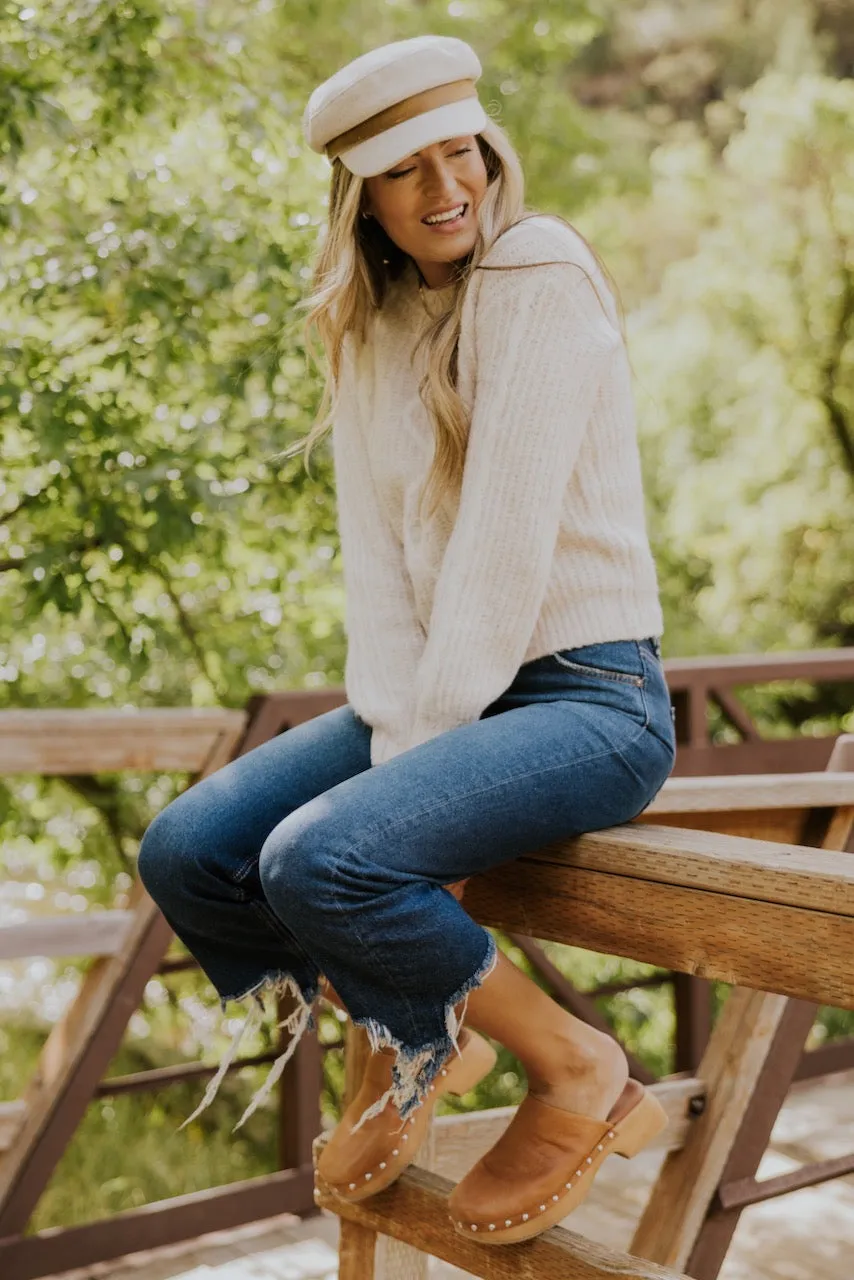 Free People Maggie Mid-Rise Straight Jeans