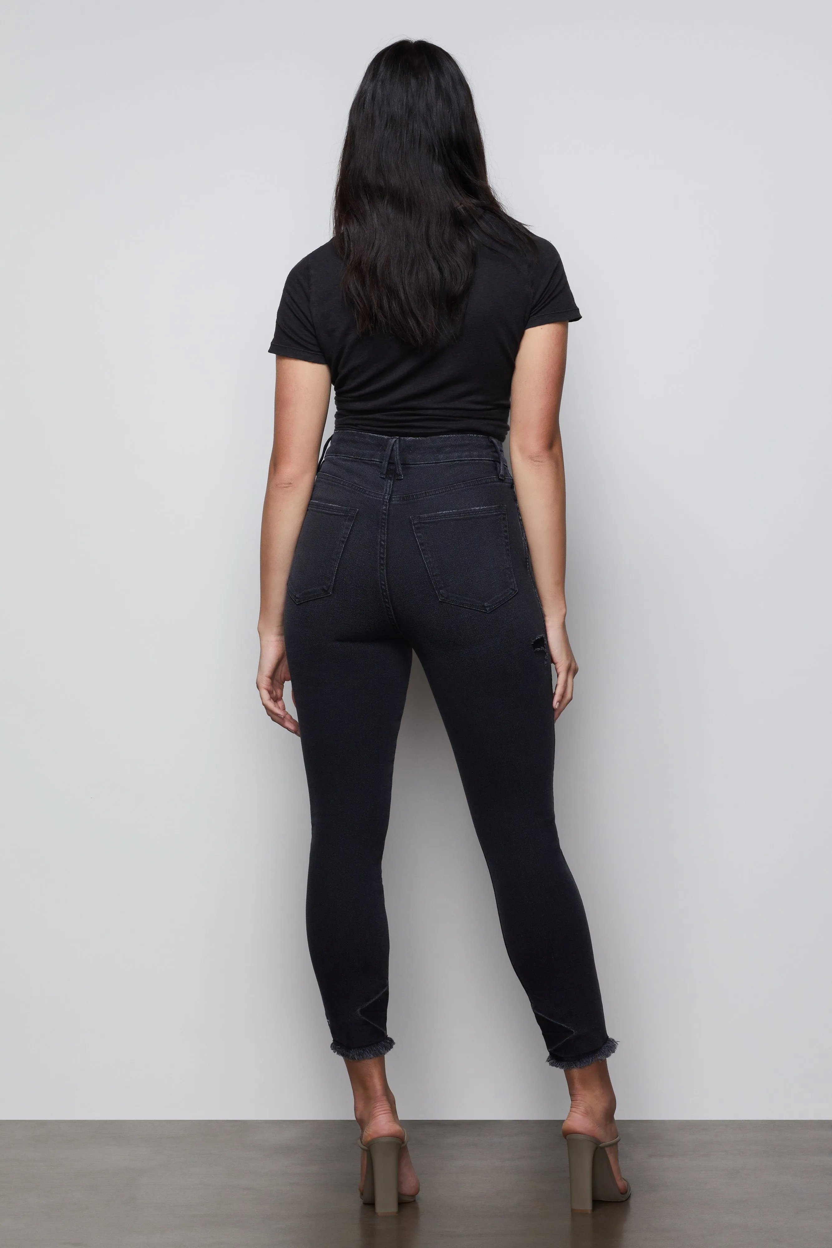 GOOD CURVE SKINNY | BLACK085