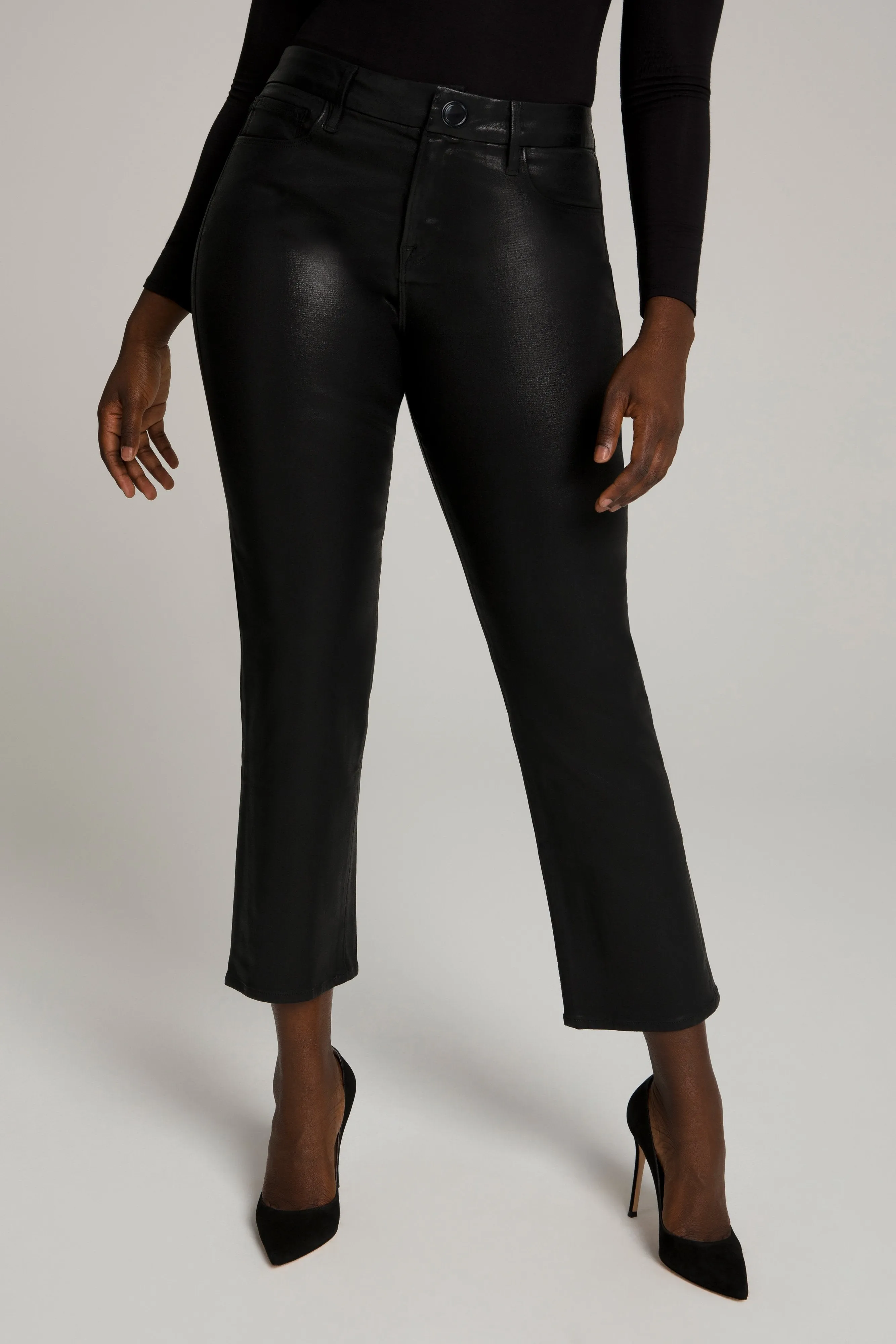 GOOD STRAIGHT COATED | BLACK103