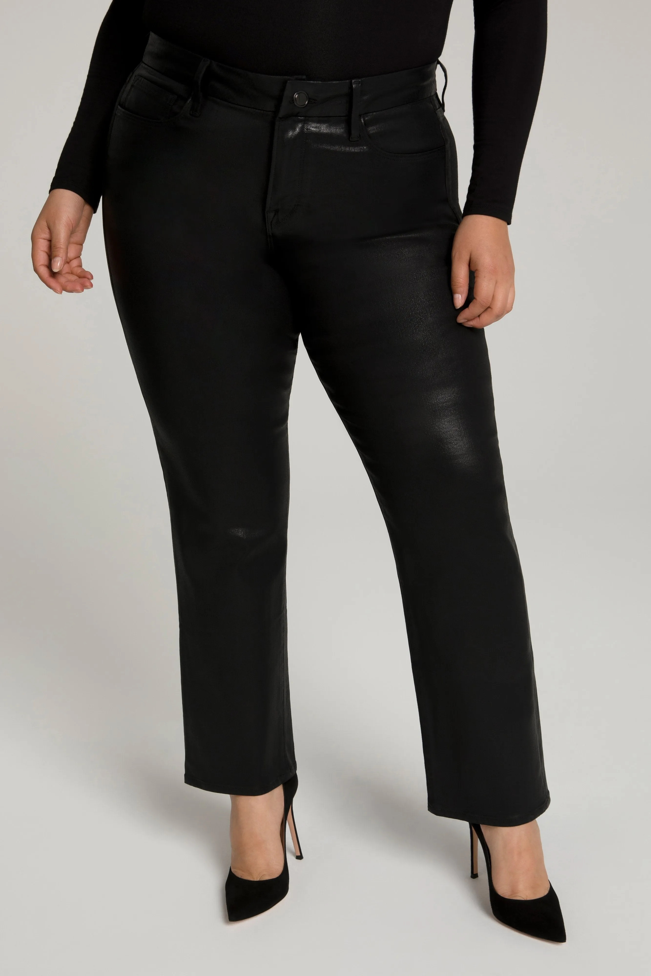 GOOD STRAIGHT COATED | BLACK103