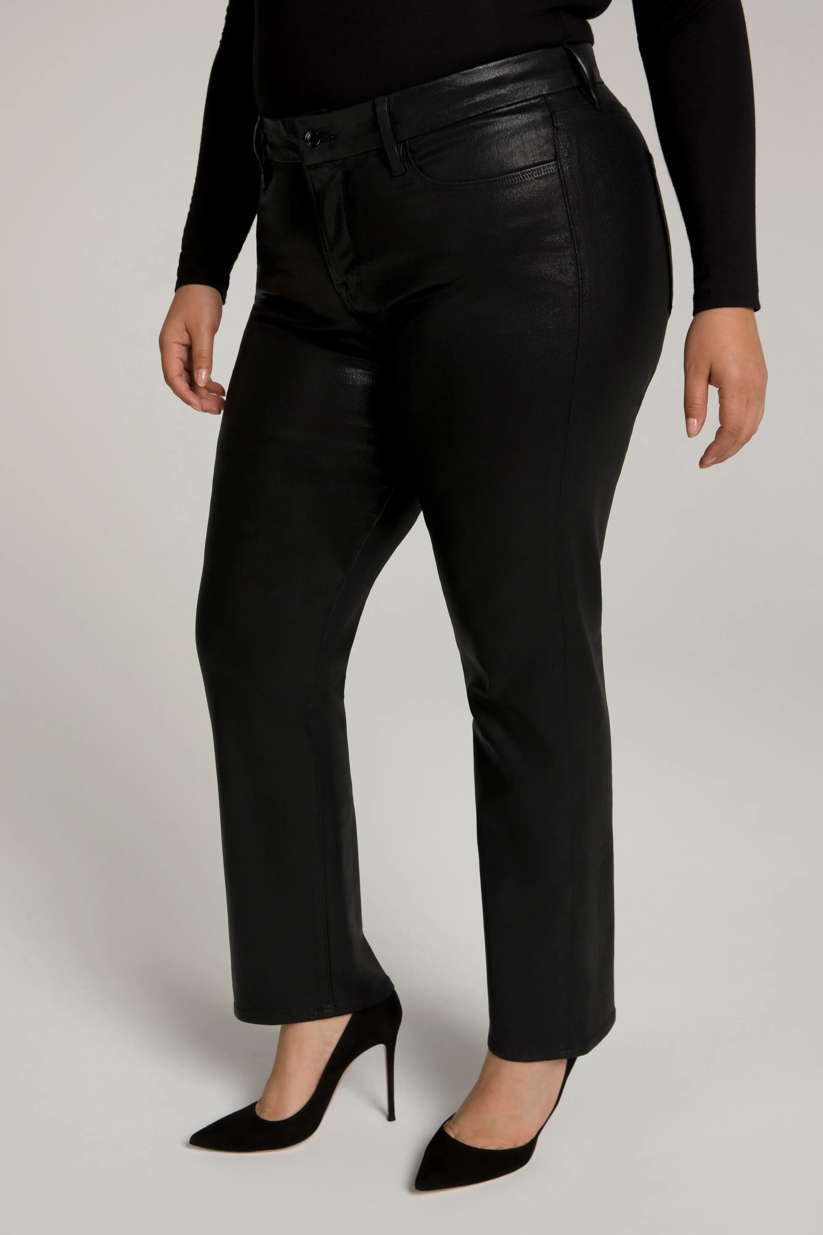 GOOD STRAIGHT COATED | BLACK103
