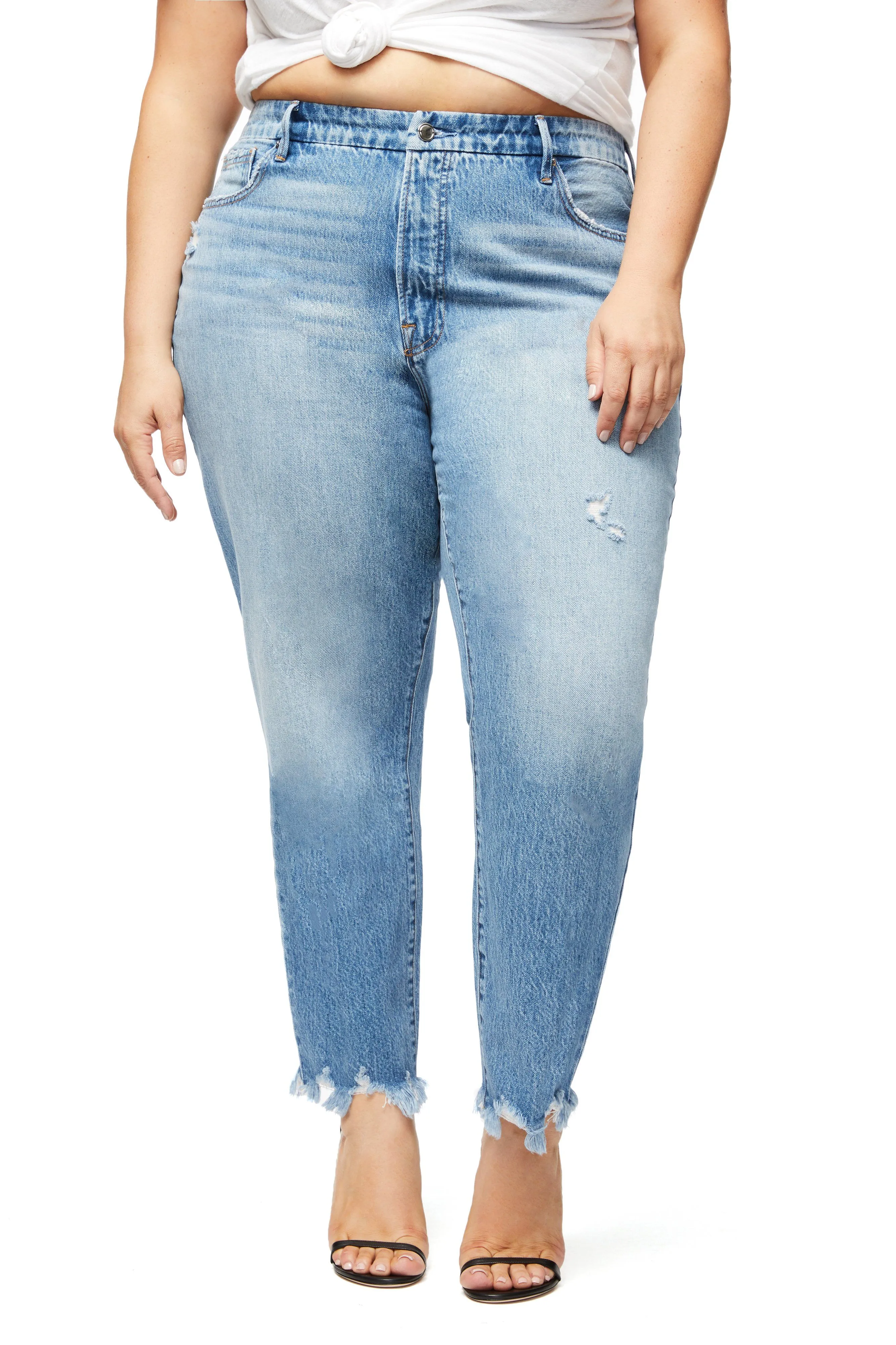 GOOD VINTAGE CHEWED HEM | BLUE245