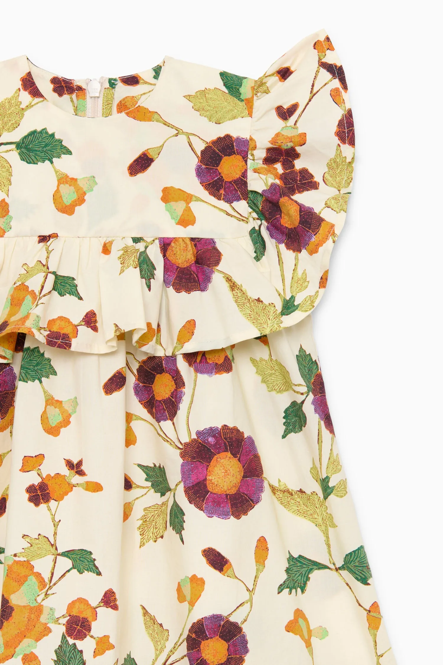 Kimaya Dress - White Iris