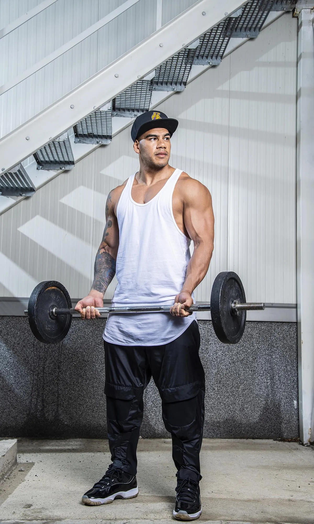 Knee Flap Track Pants