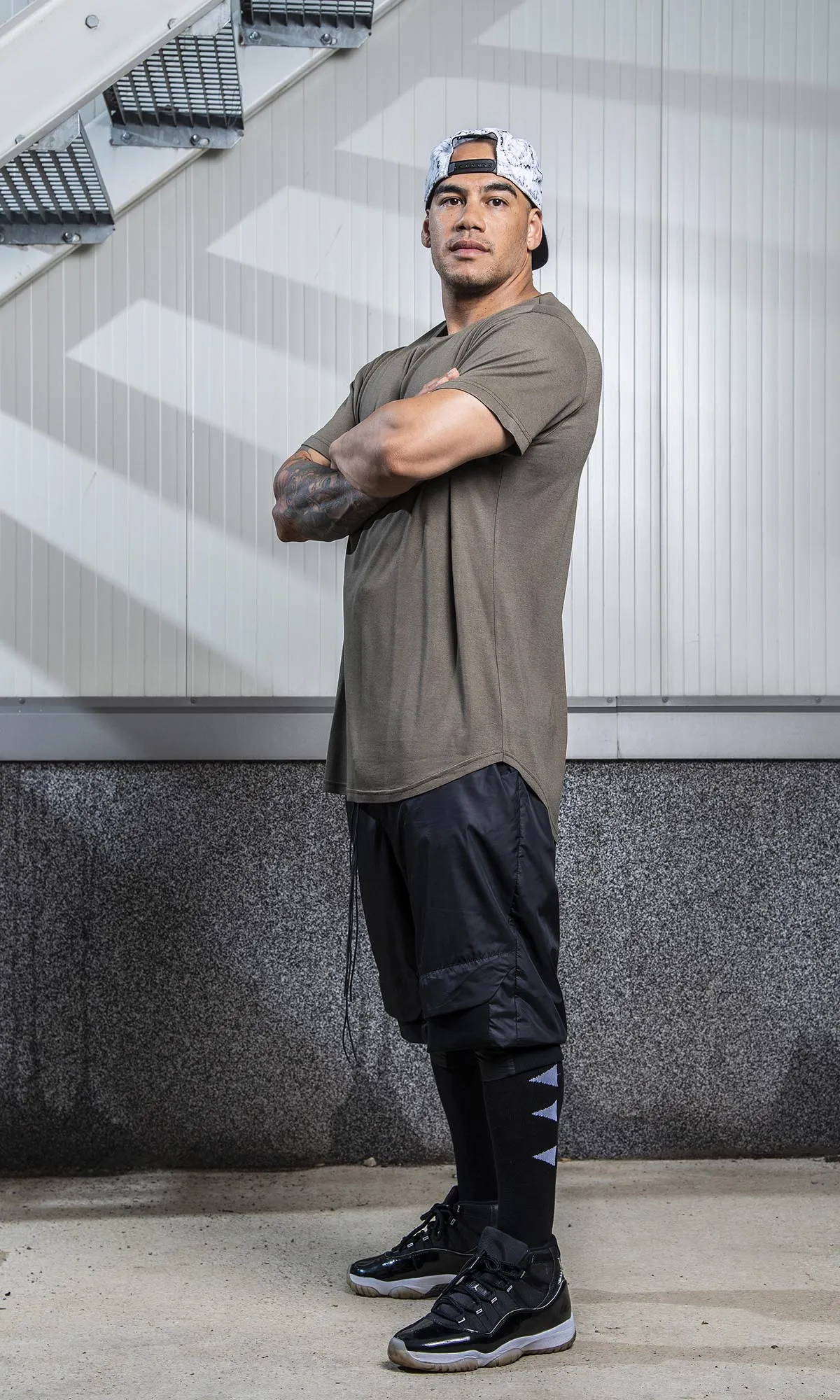 Knee Flap Track Pants