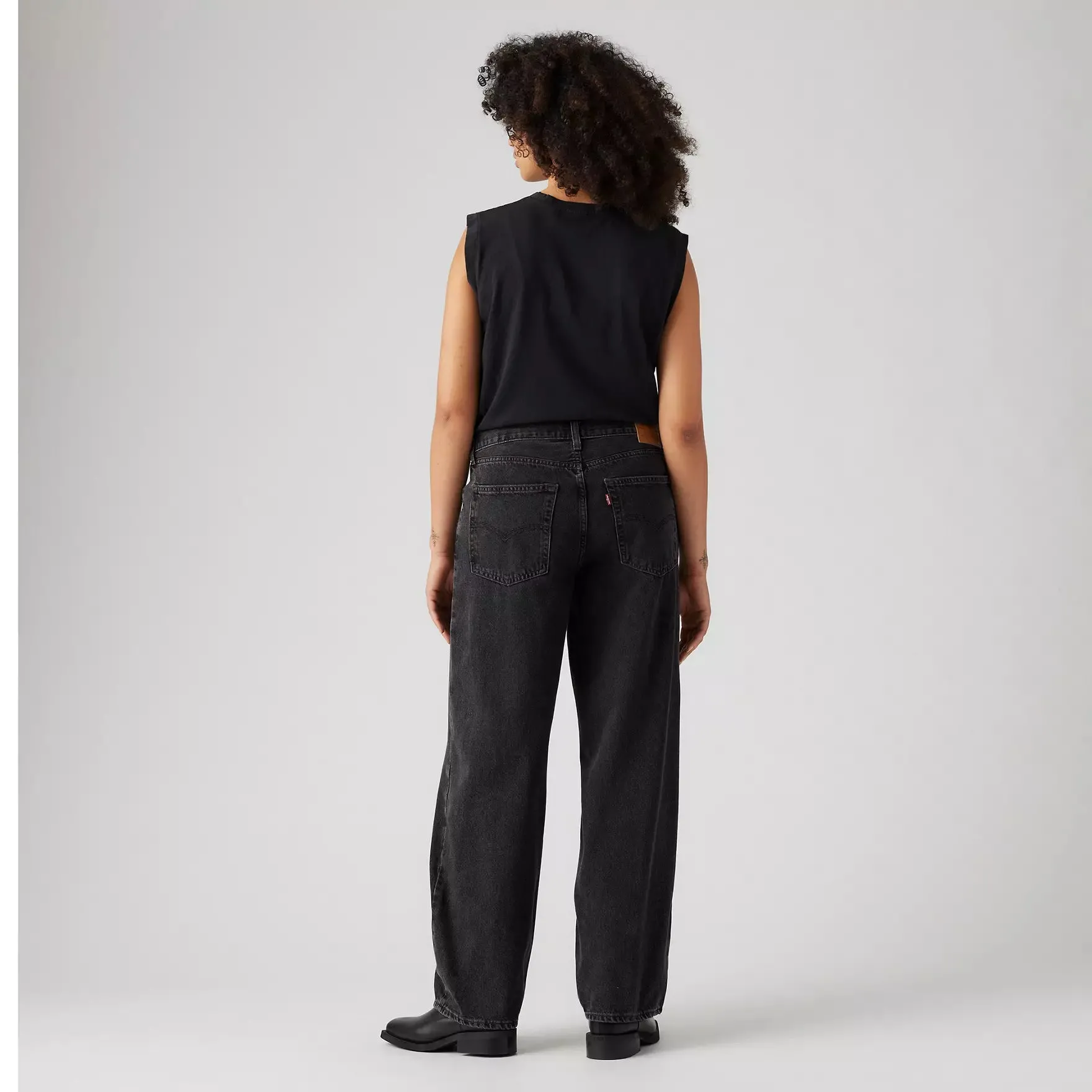Levi's | Baggy Dad Jeans in Boot Barn Black