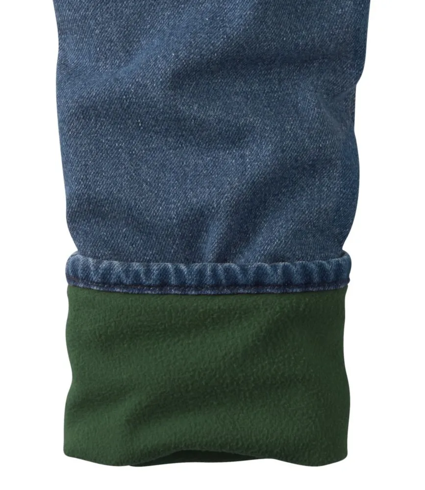 Men's Double L® Jeans, Relaxed Fit, Fleece-Lined