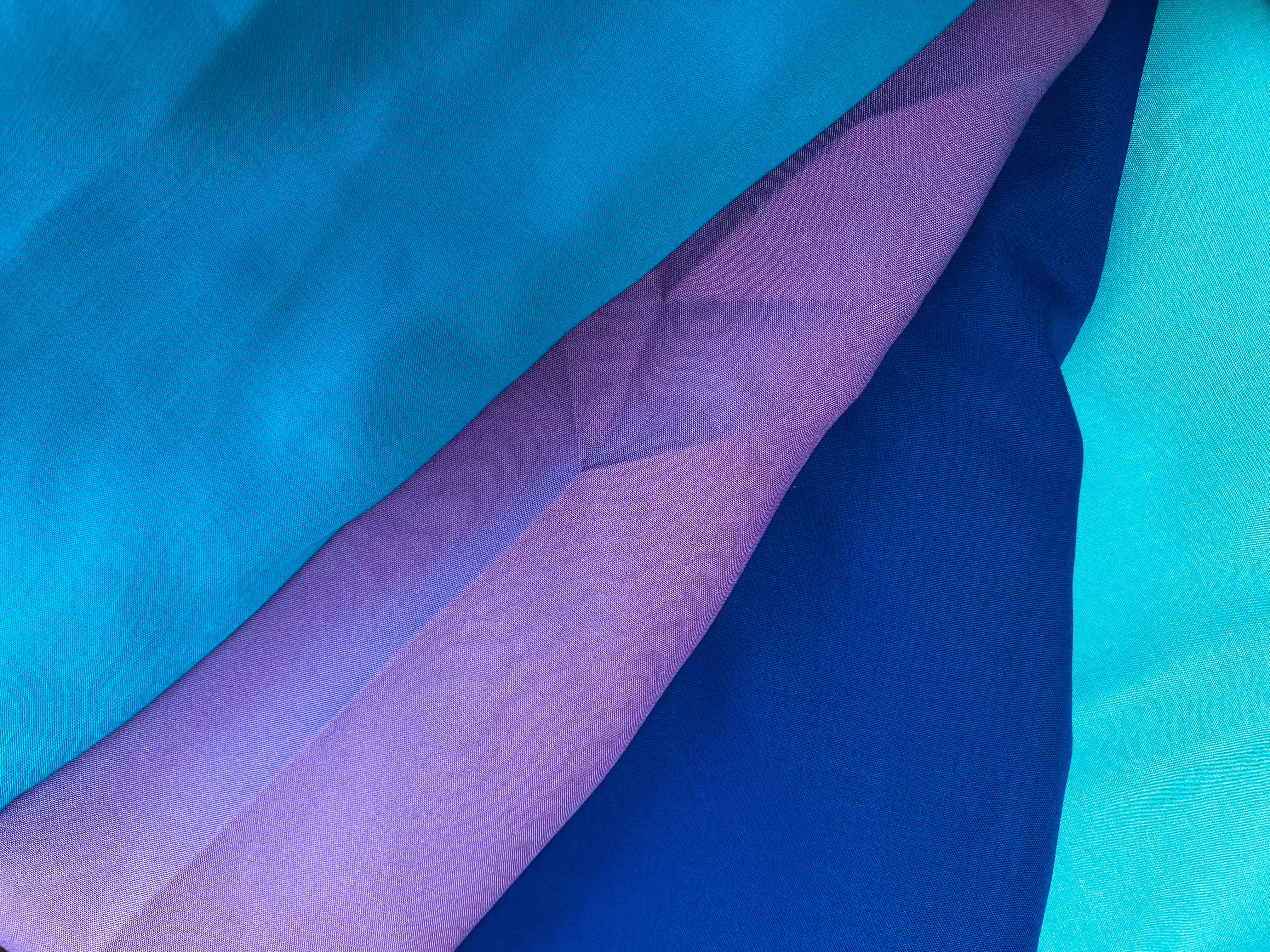 NEW Contessa Zahra 100% Rayon Lightweight Dress Fabric in Violet Purple