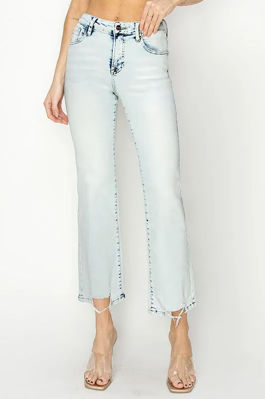 Nikko - Risen Acid Wash Straight Leg Jeans