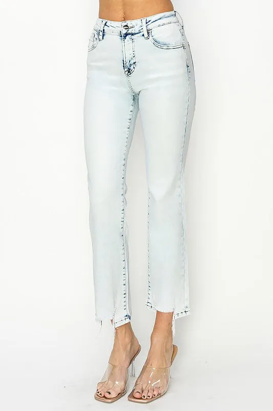 Nikko - Risen Acid Wash Straight Leg Jeans