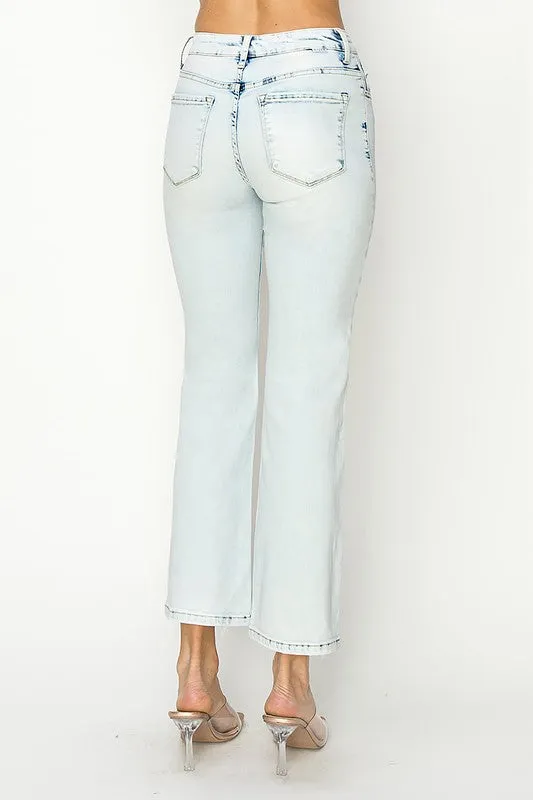 Nikko - Risen Acid Wash Straight Leg Jeans