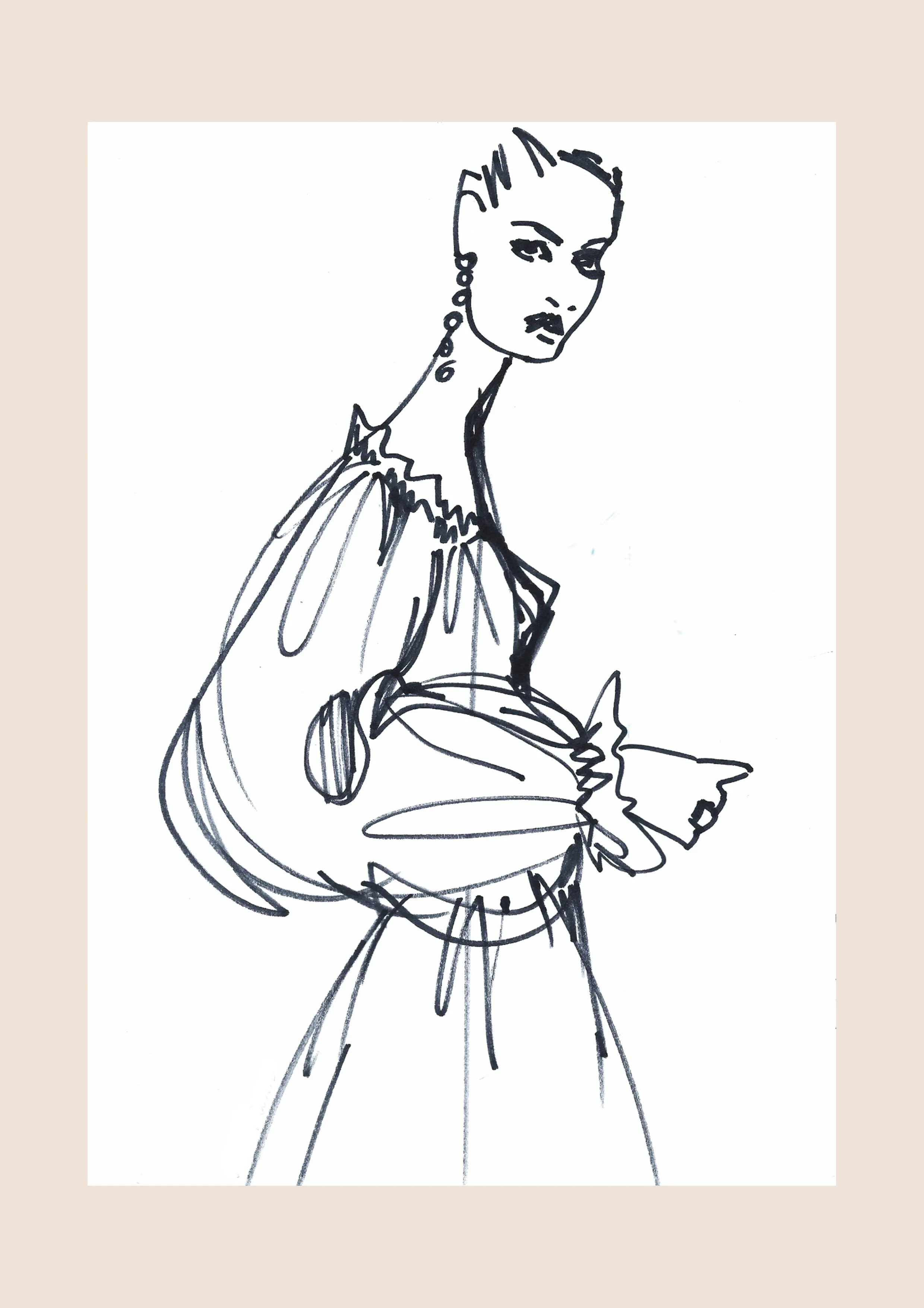 No. 1 'The Bardot'   No. 2 'La Muse'