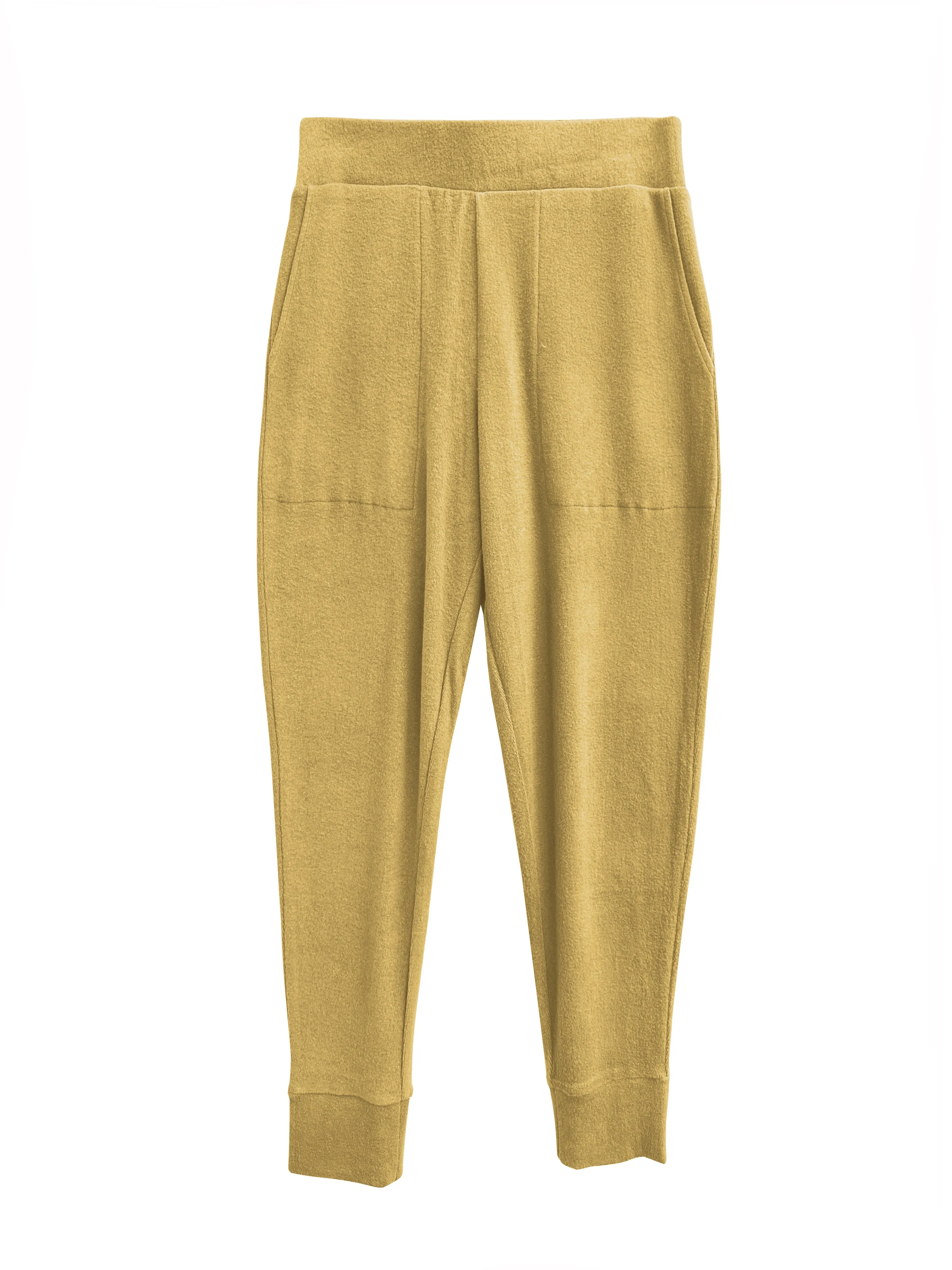 Plus Size Comfort Luxe Collection Cozy Knit Jogger Pants