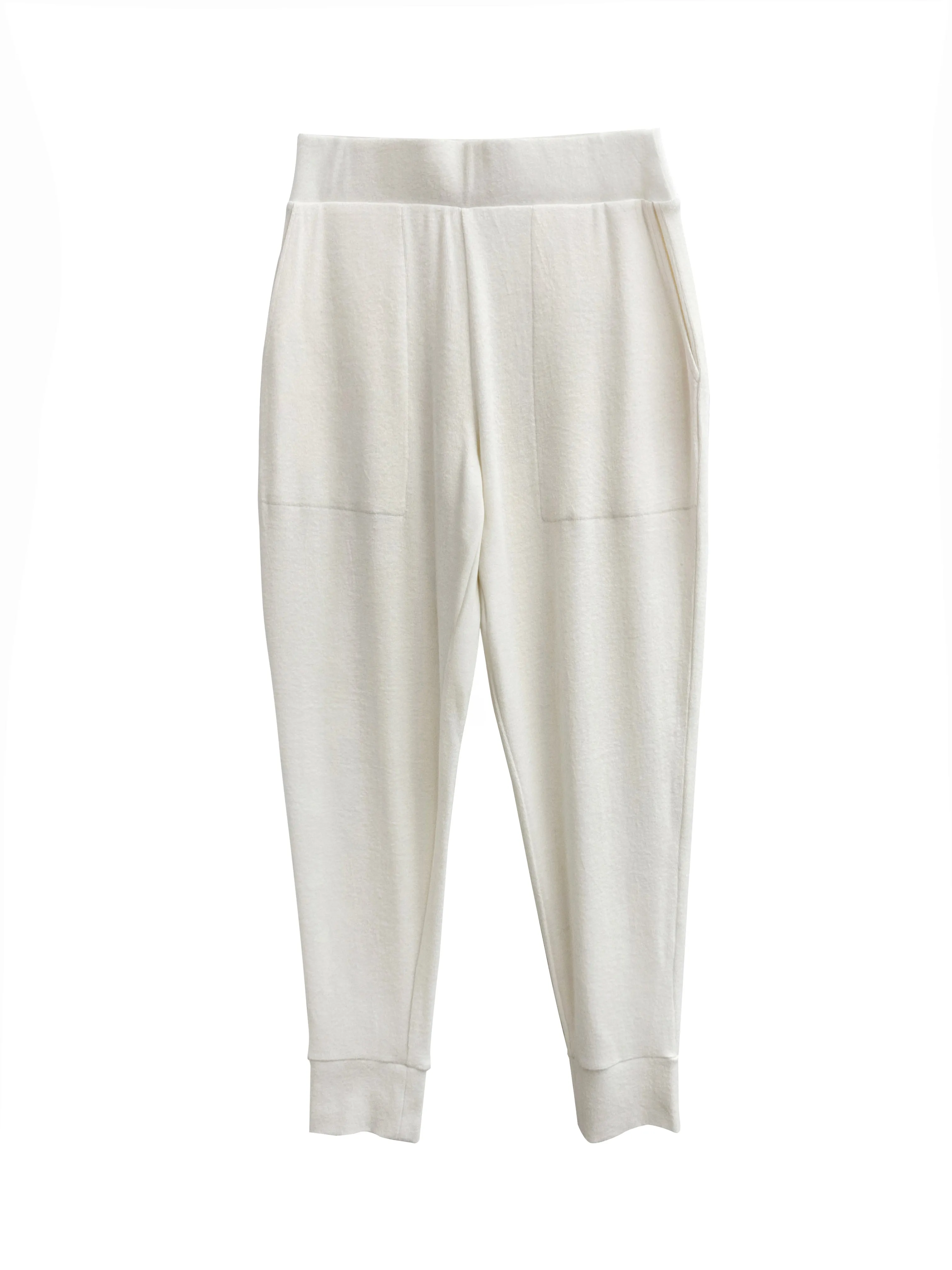Plus Size Comfort Luxe Collection Cozy Knit Jogger Pants