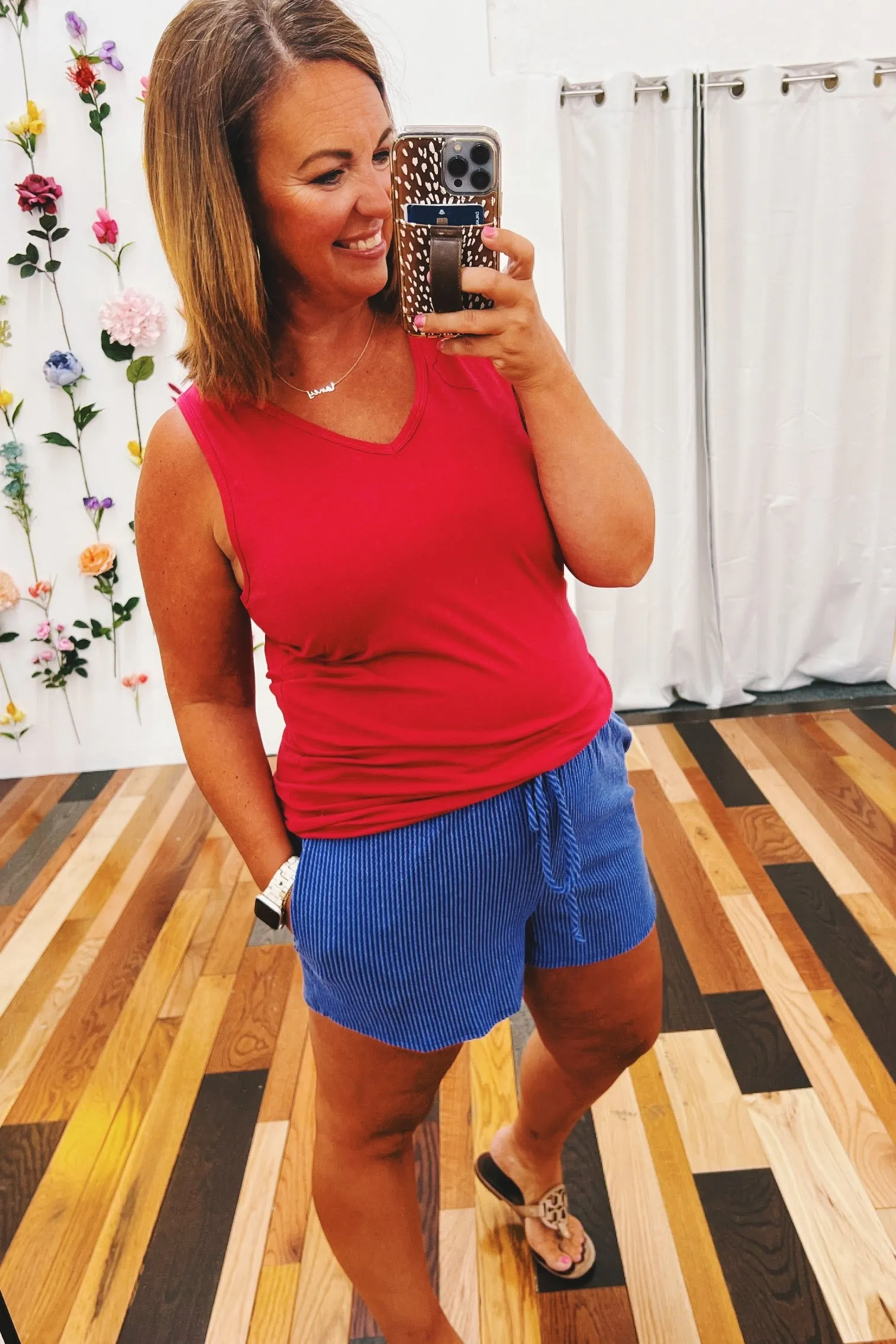 Sylvia Ribbed Lounge Shorts