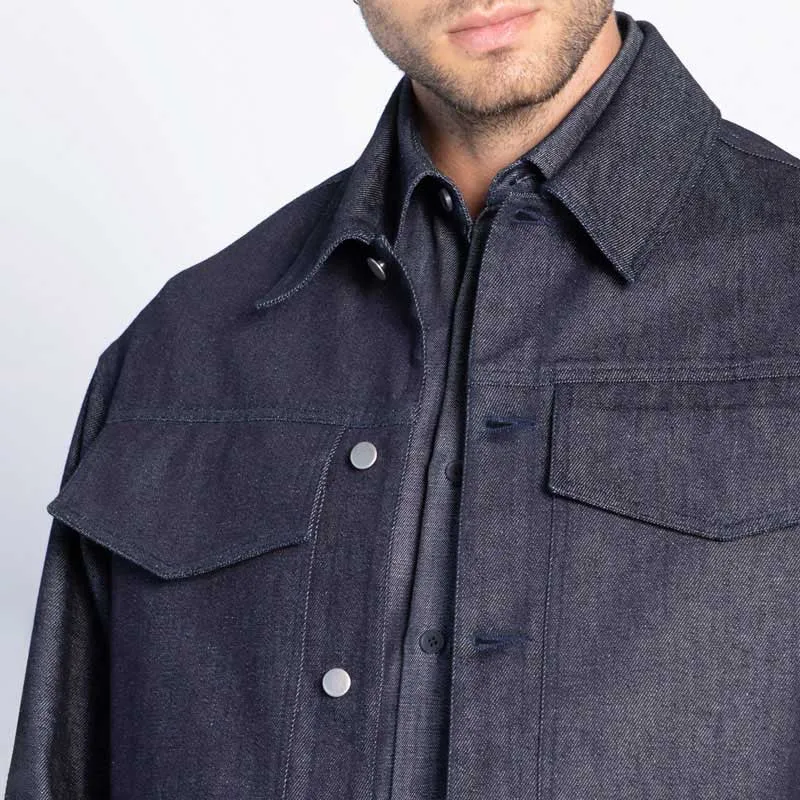 Veste Benjamin Jeans Brut Bleu